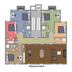 Appartement met Vijf Slaapkamers